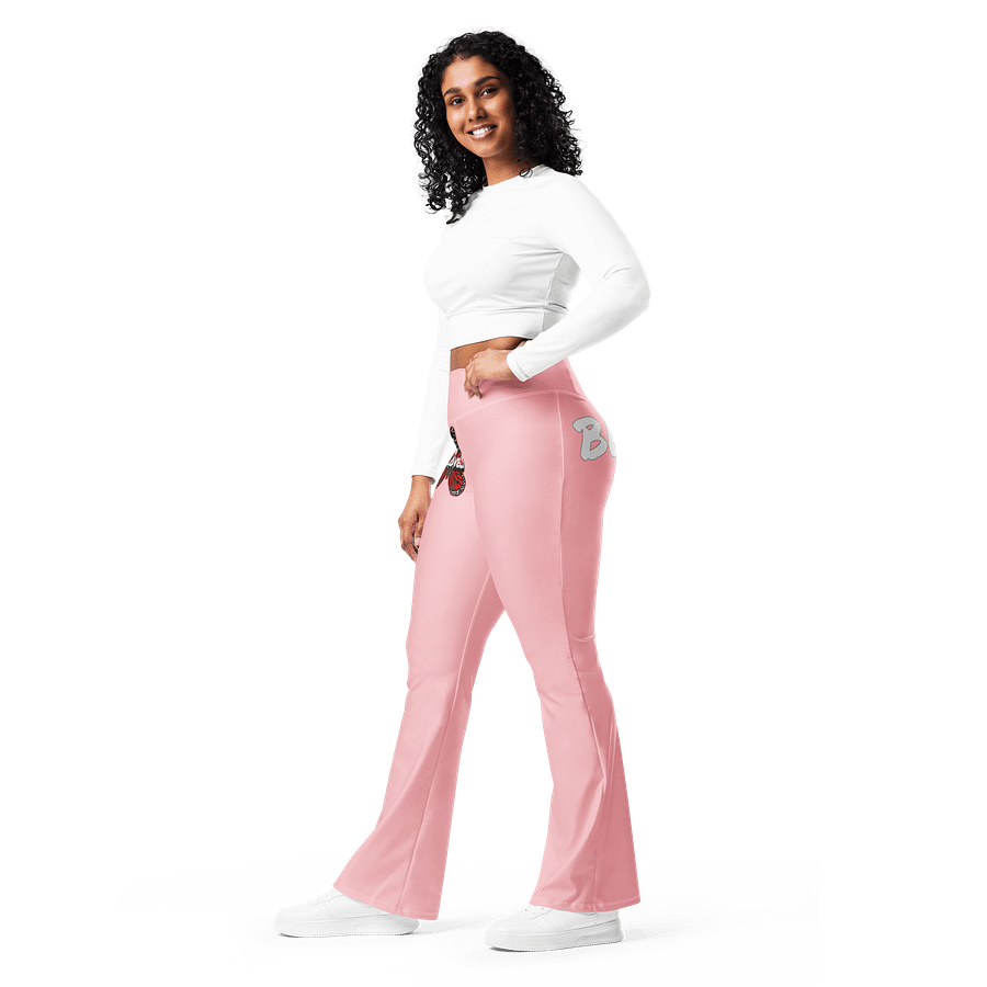 Be Lovely Butterfly Flare Leggings Light Pink Women product image (9)