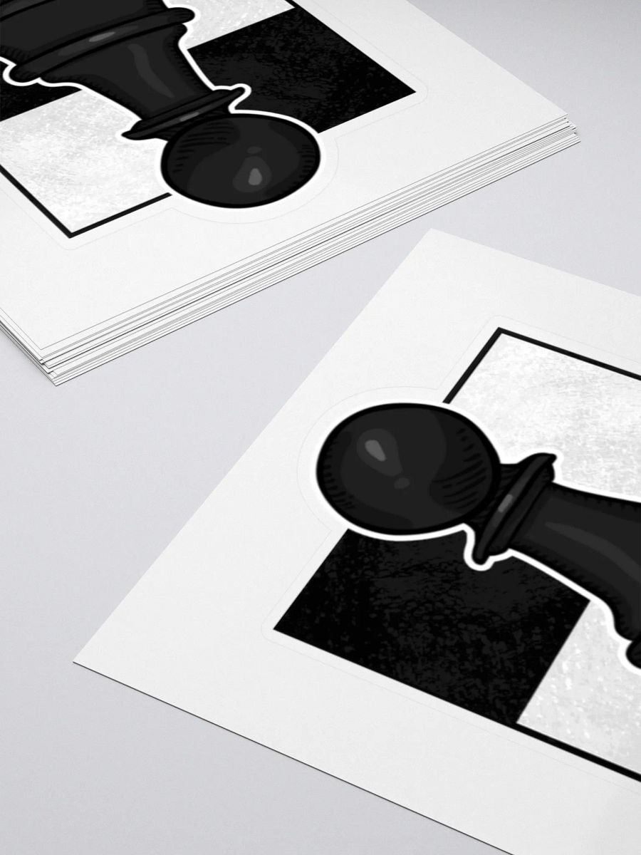 Black Pawn Sticker product image (10)
