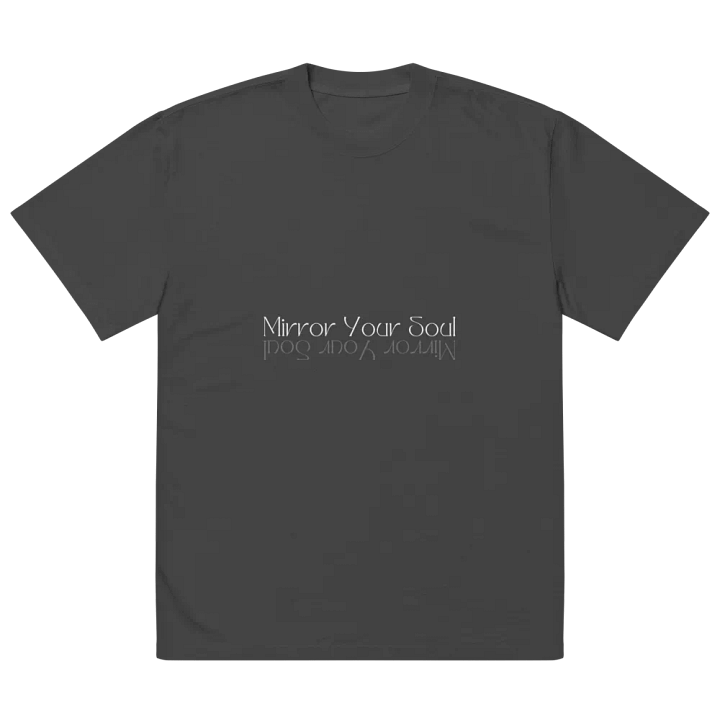Mirror Your Soul Graphic Tee – Reflective Inspirational Shirt product image (2)