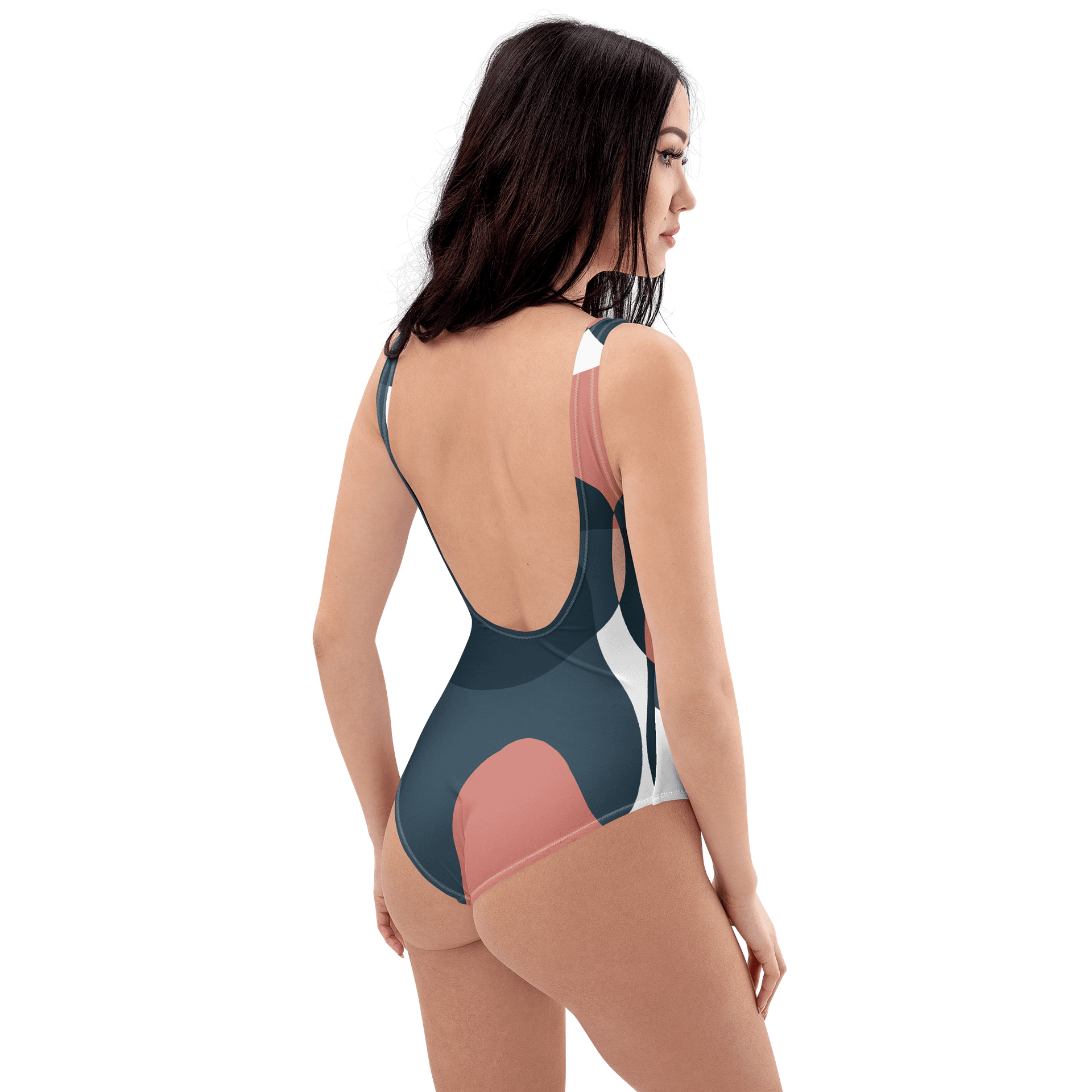 Velenir Geometric Womens One-Piece Swimsuit product image (8)