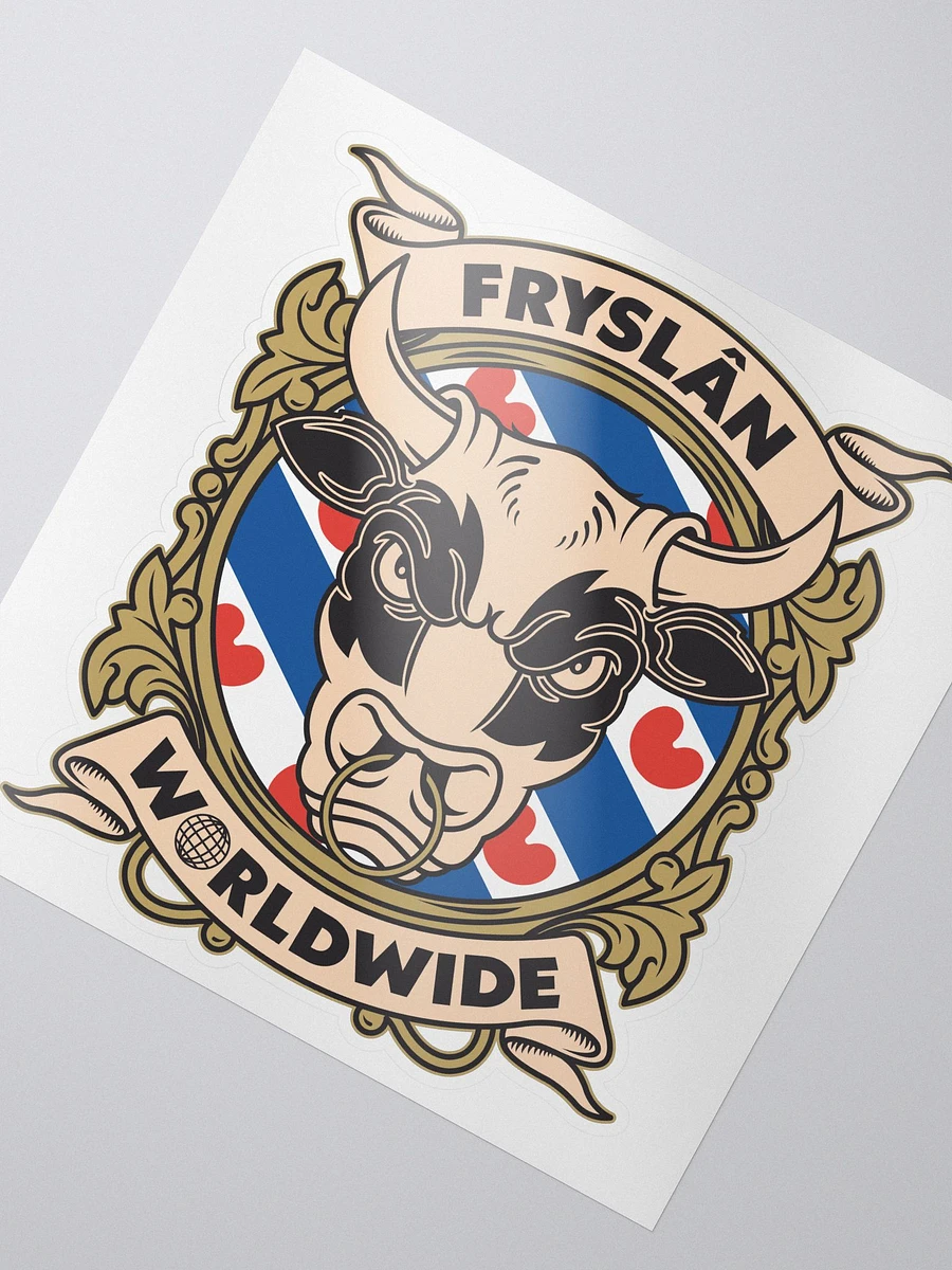 Fryslân Worldwide Bull - Sticker product image (2)