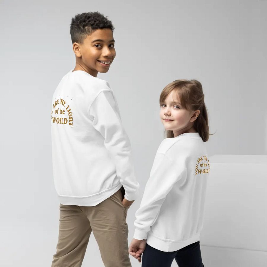 You Are the Light of the World Kids Pullover product image (38)