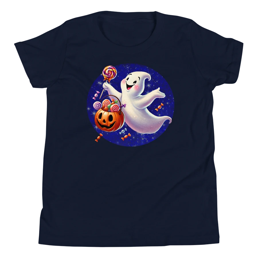 Ghost and Candy Halloween Kids T-Shirt product image (29)