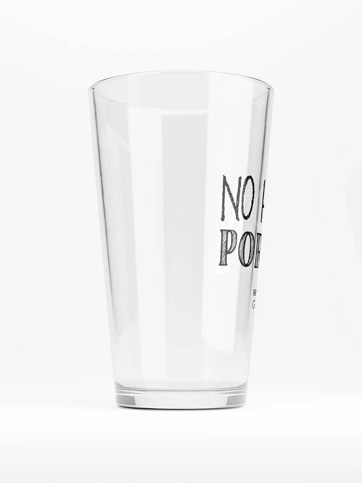 No Head At Porter's Pint Glass product image (2)