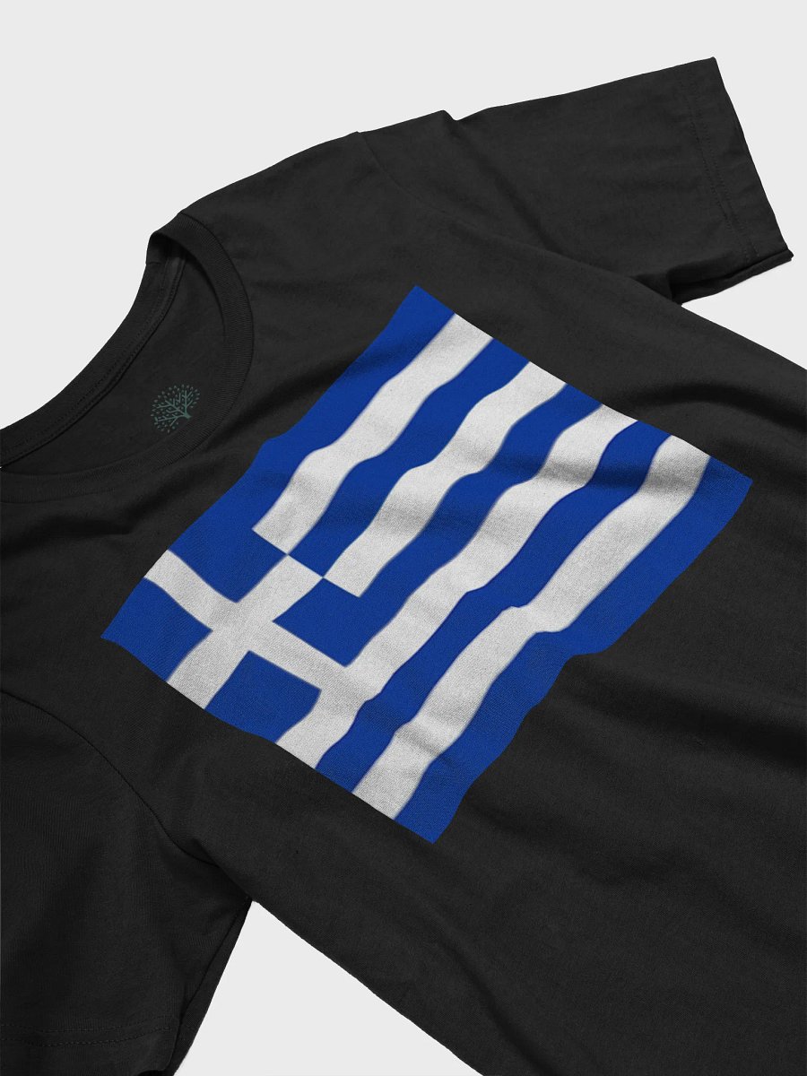 Exclusive Unisex Greece Flag Graphic Tee by Graphic Grove product image (5)