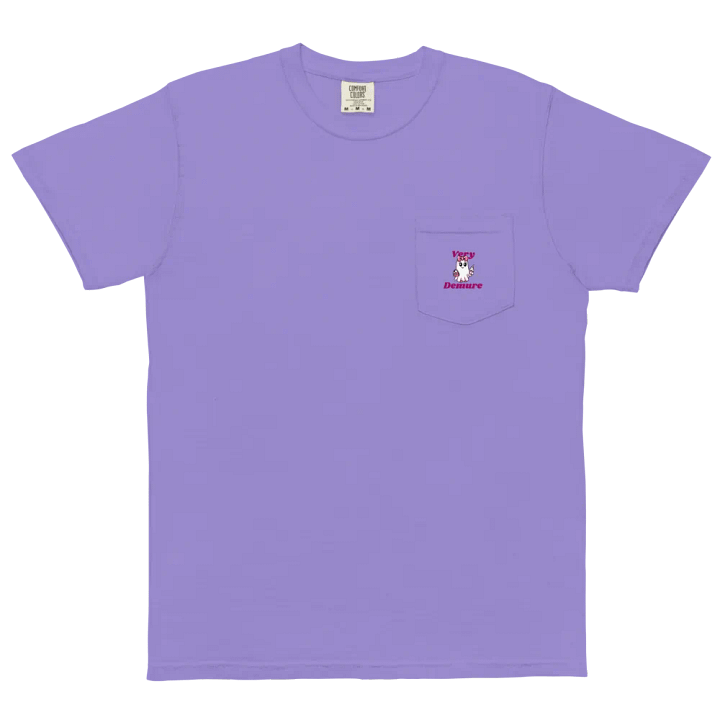 Very Demure Cute Ghost Cotton Pocket T-Shirt product image (1)