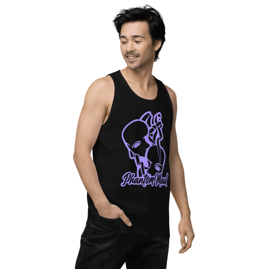 Light Purple Big Logo Men's Tank Top product image (14)