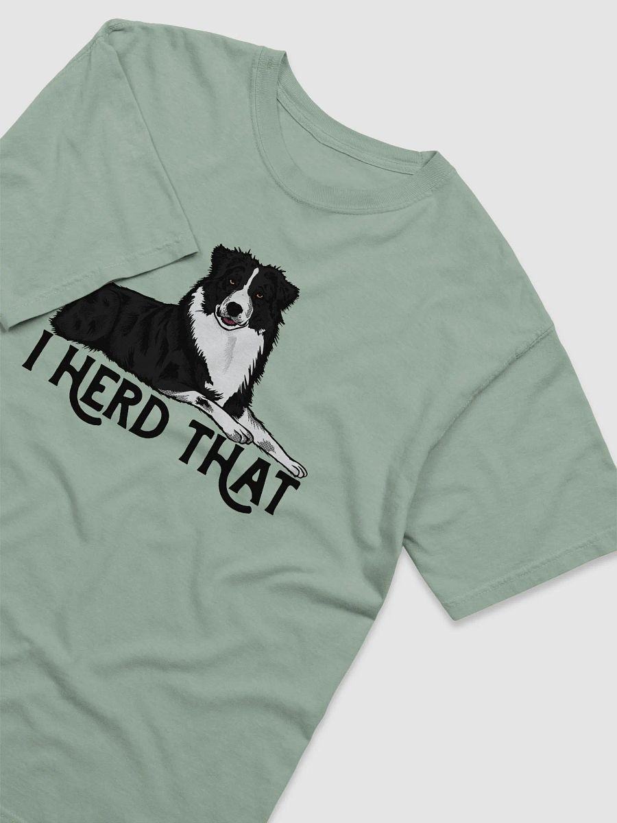 I Herd That | Funny T-Shirt for Australian Shepherd (Black and White) Dog Owners product image (6)