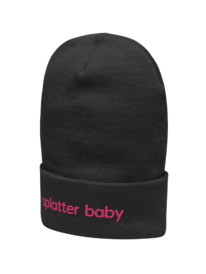 splatter baby beanie product image (6)