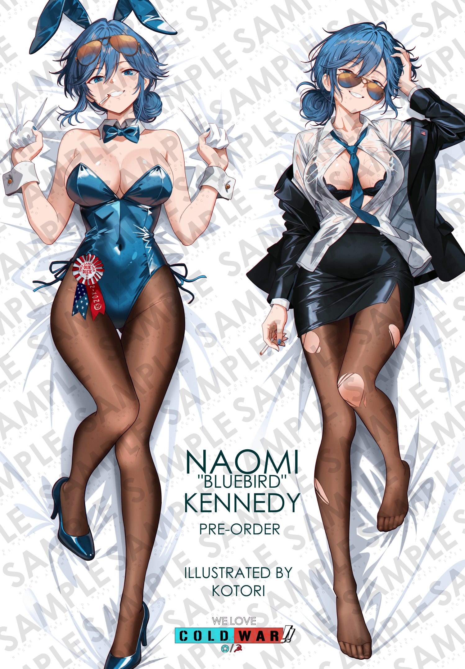 [PRE-ORDER] Naomi Bluebird Kennedy Dakimakura product image (1)
