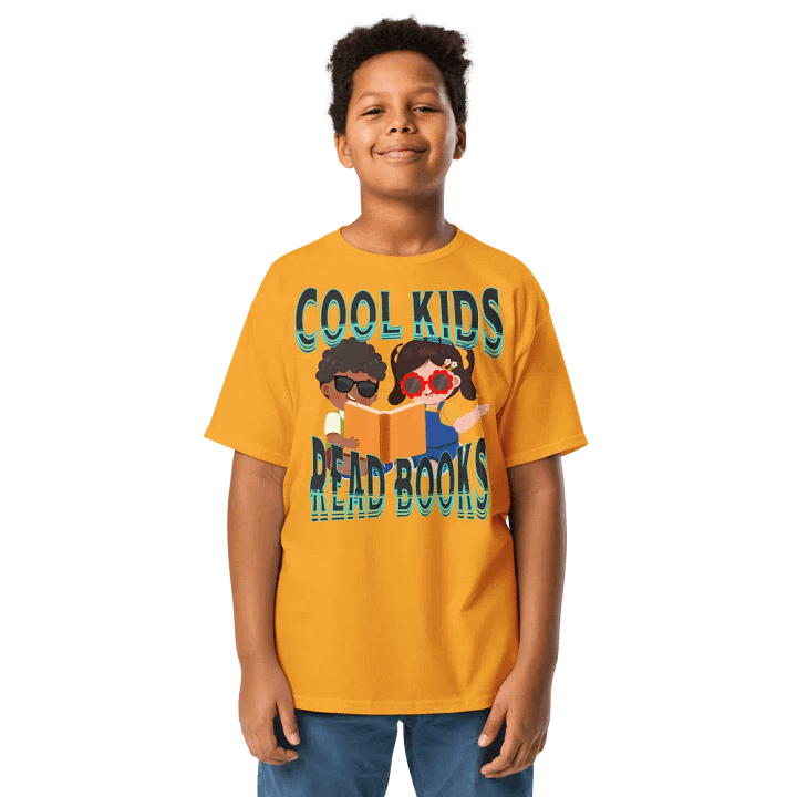 Cool Kids Read Books Youth Tee product image (10)