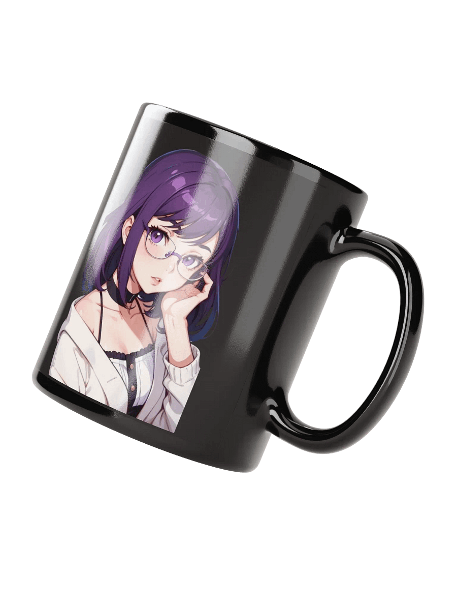 (Purple WAIFU) K Black Mug product image (2)