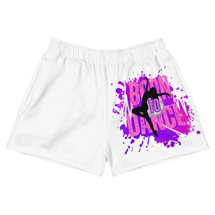 BORN TO DANCE Bold Print Athletic Super Shorts product image (12)