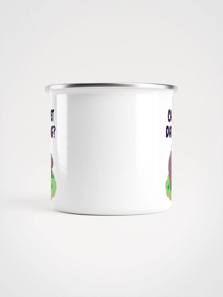 MOODENG'S CAN I PET DAT DAWG? ENAMEL MUG product image (2)