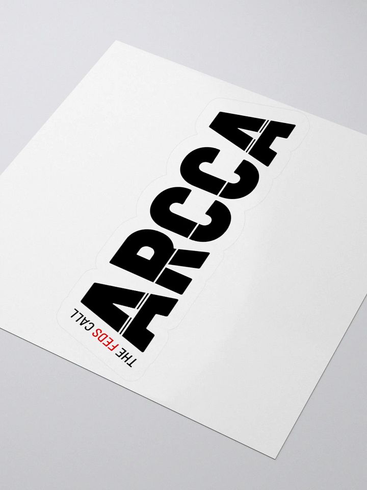 The Feds call ARCCA (sticker) product image (1)