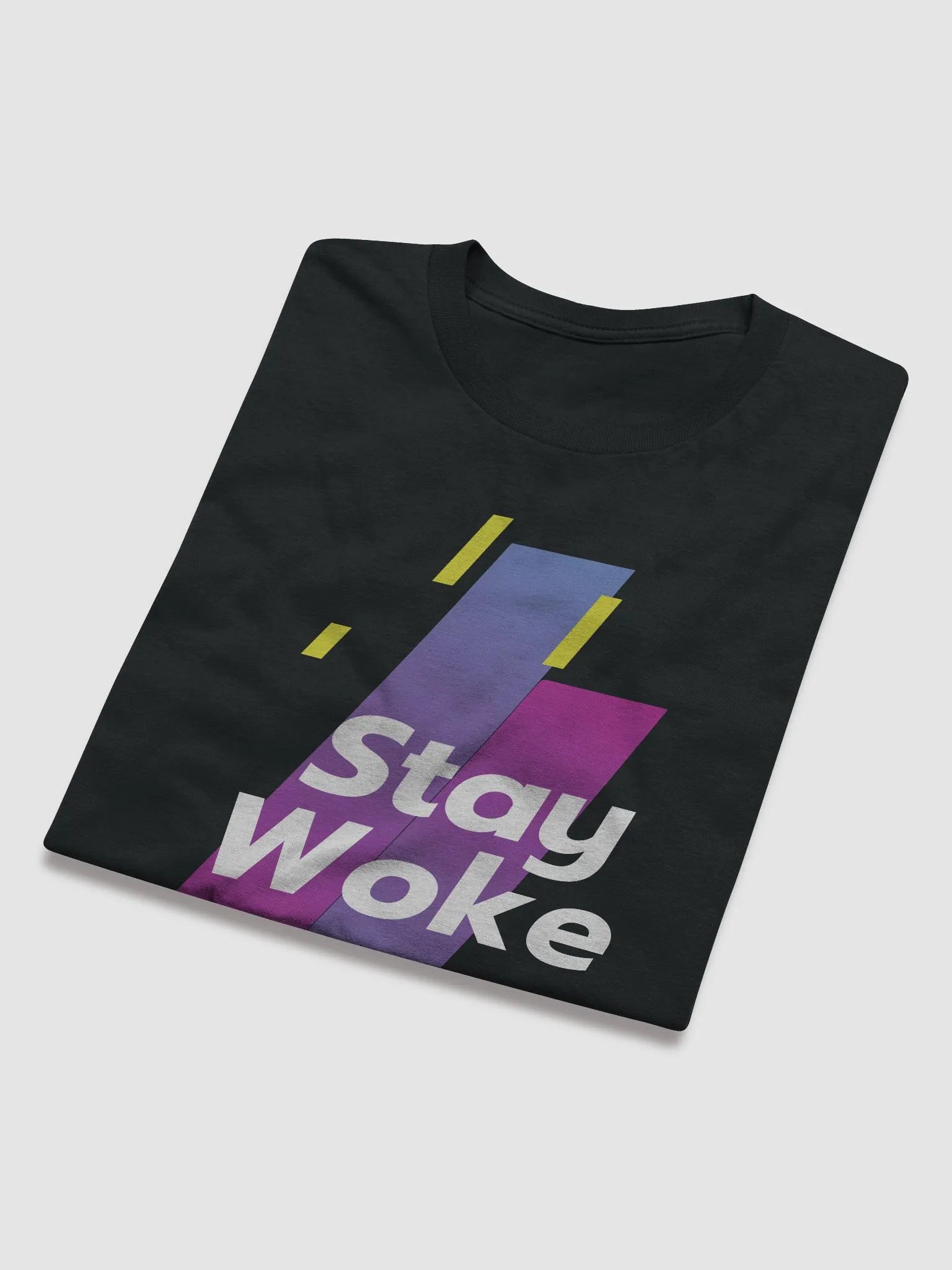 Stay Woke Tees Desinged by Anopa Silver product image (8)