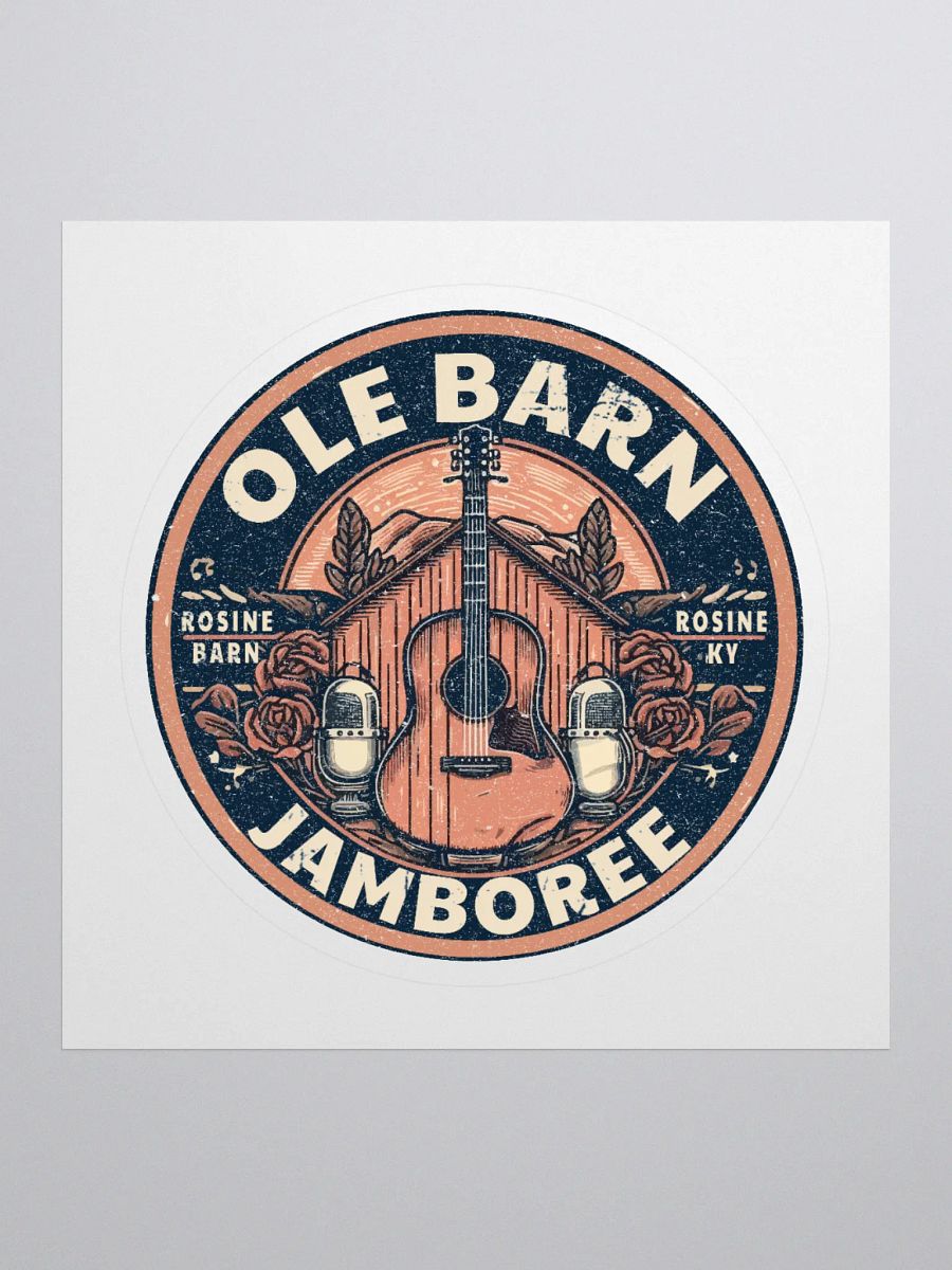 Ole Barn Jamboree Sticker product image (1)