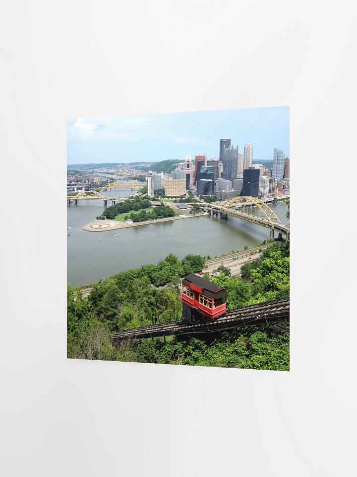 Pittsburgh - Downtown & Duquesne Incline - print/poster product image (2)