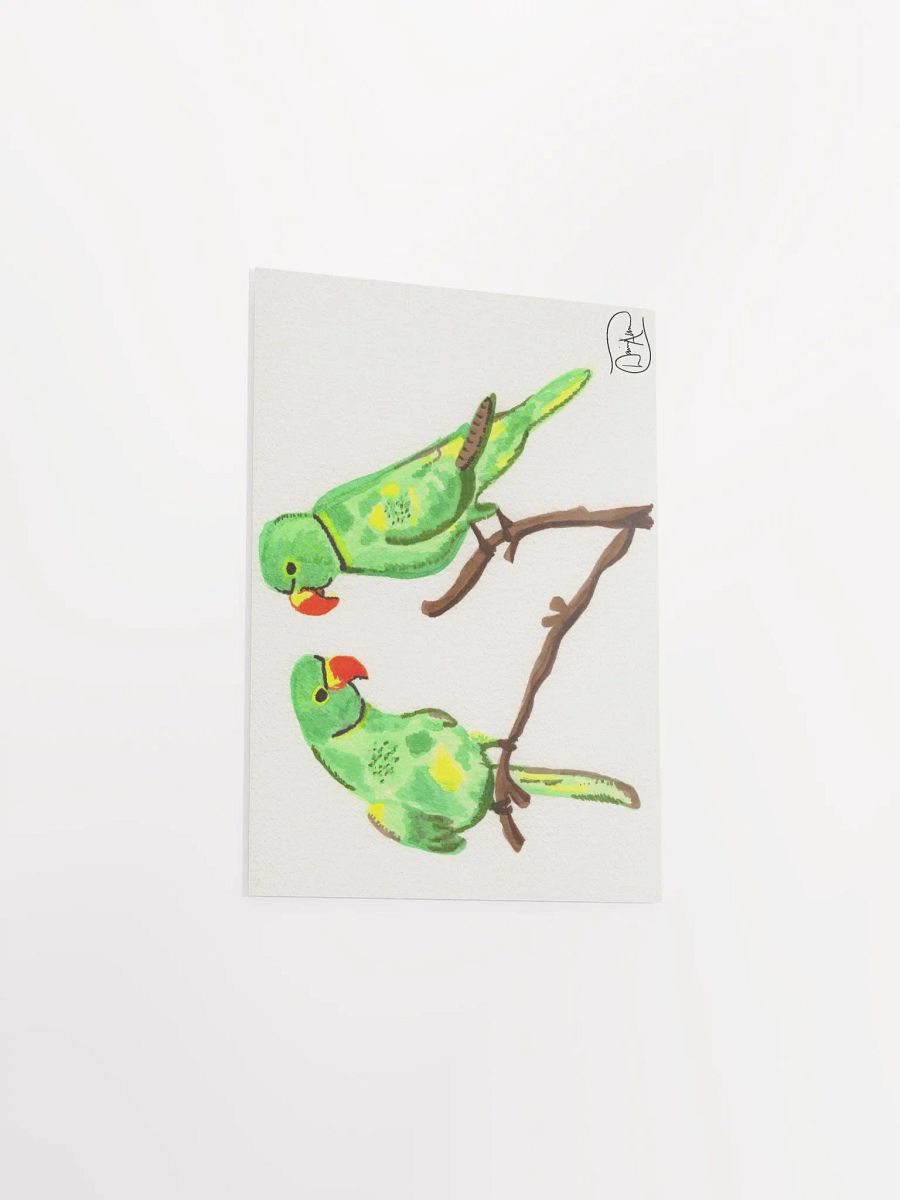 Birbs at the Window Watercolour Print product image (3)