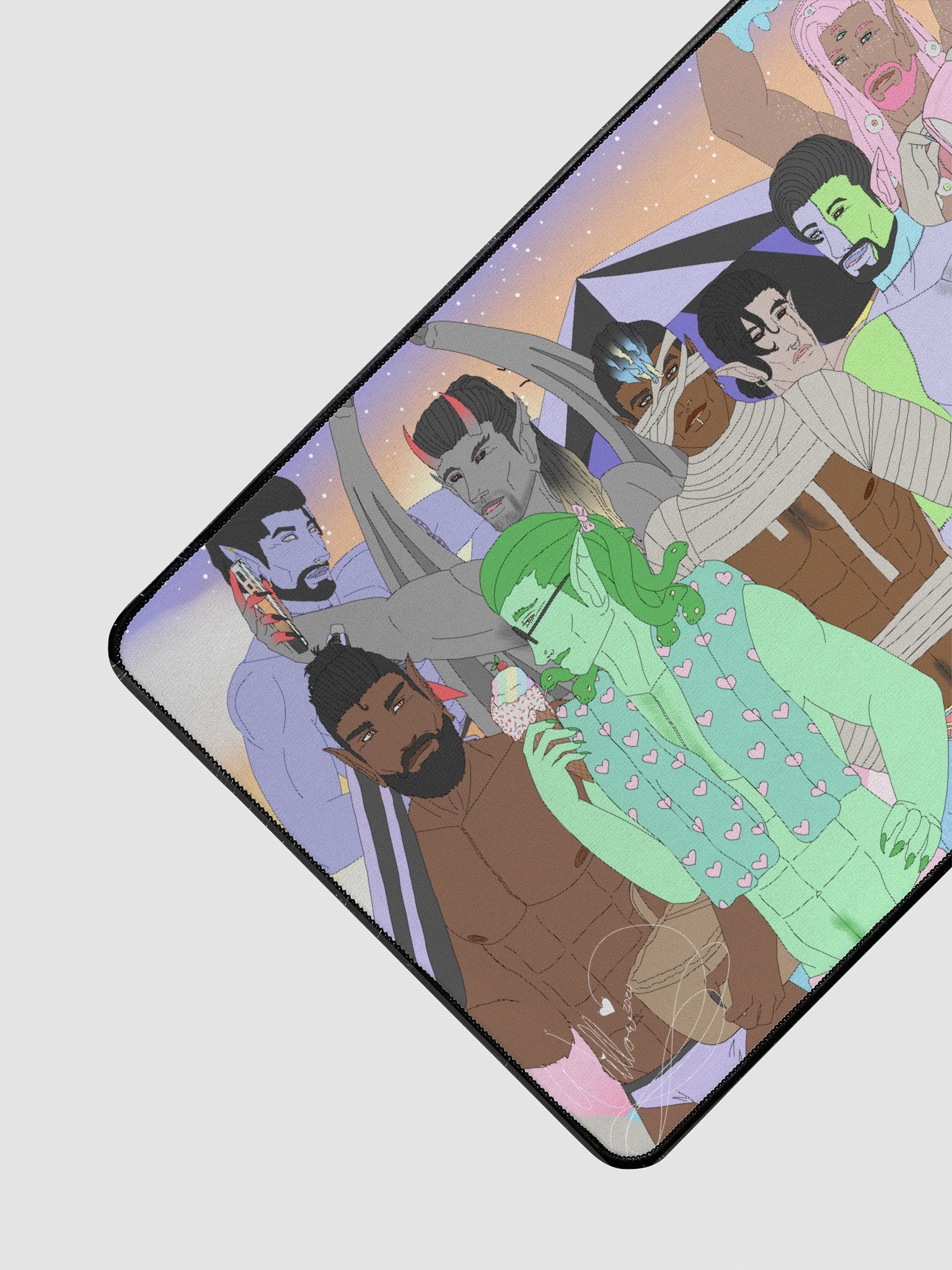 Monster Man Summer Desk mat product image (3)