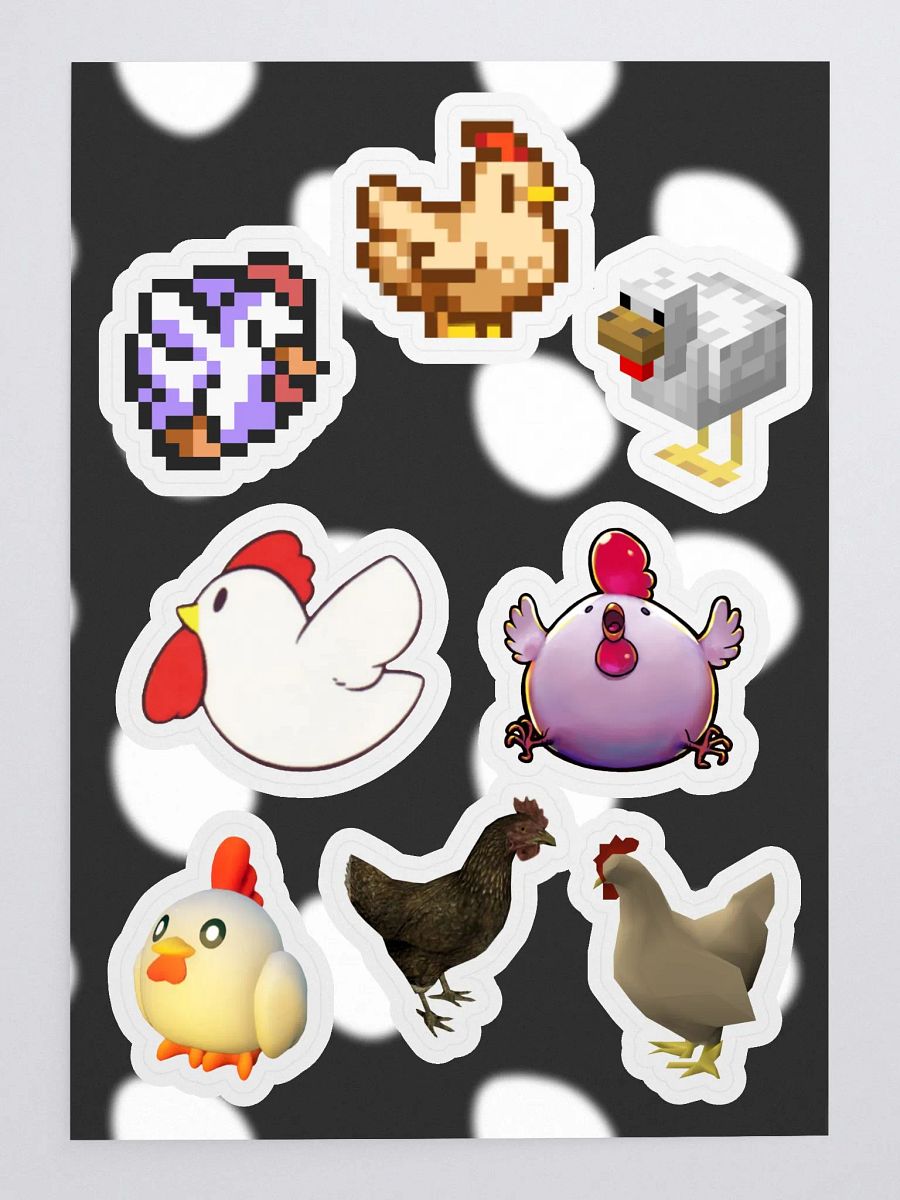 Main Character Energy | Slaps Sticker Sheet product image (3)