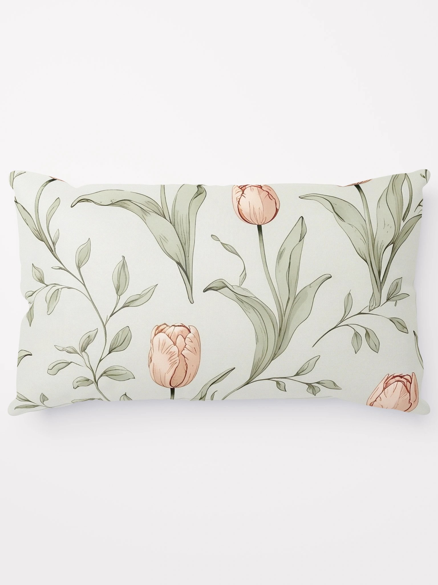 Blushing Tulip Garden Pillow product image (5)