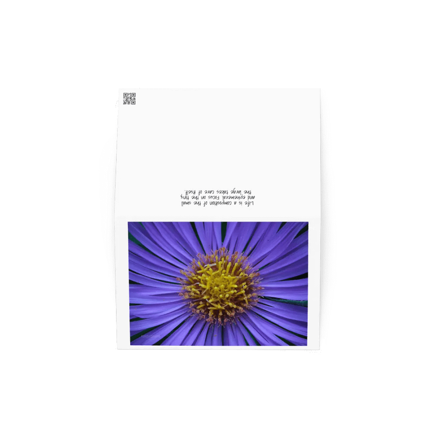 Aster-Licious Greeting Card product image (4)
