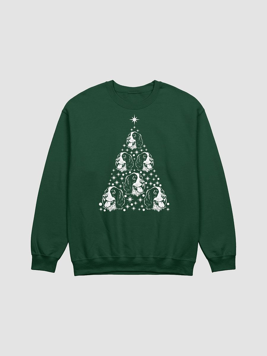 Springer Spaniel Christmas Tree Sweatshirt Design for Springer Spaniel Paw-rents product image (13)