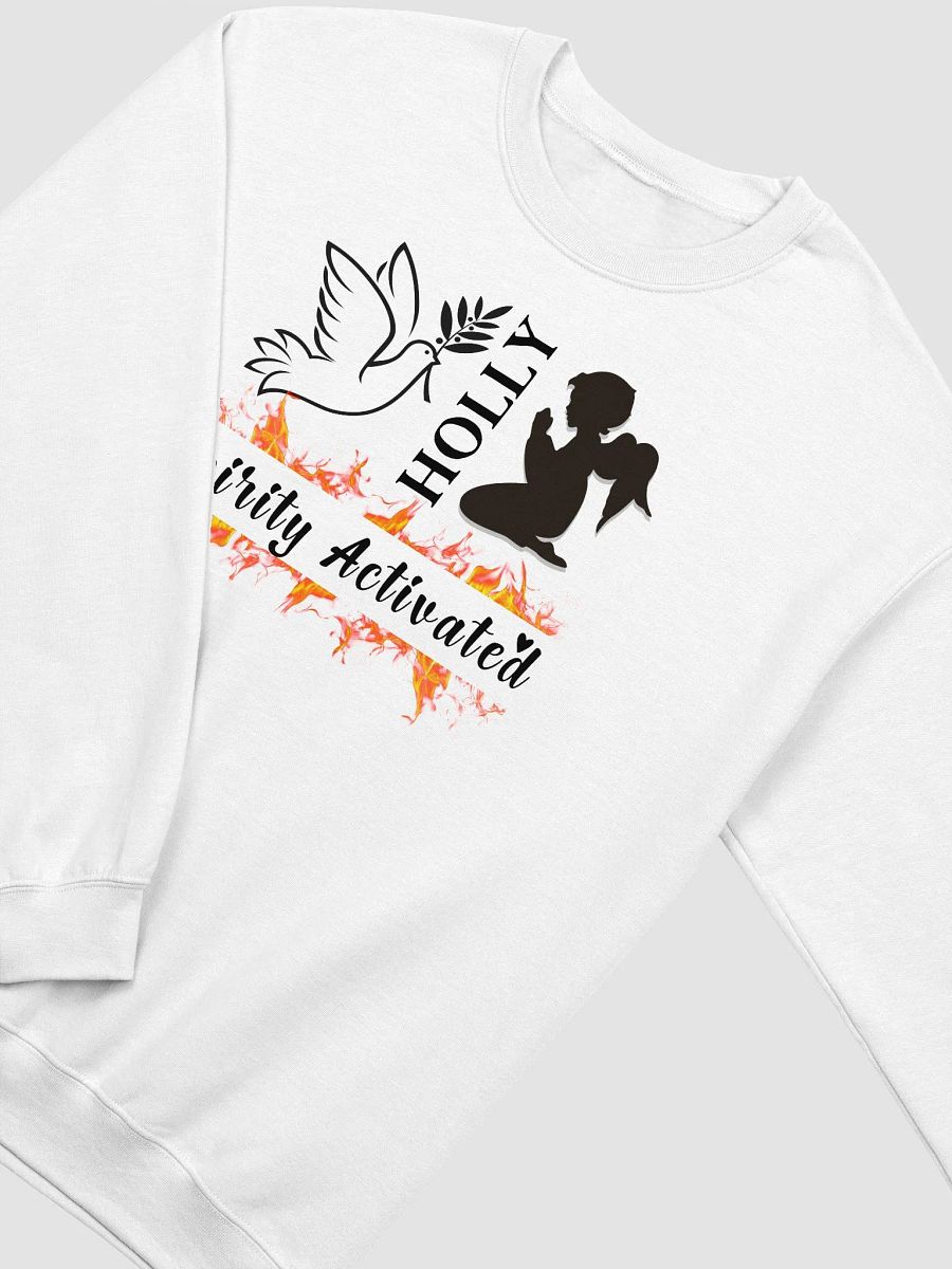 Holly Spirit Activated, Christian Faith Gildan Sweater product image (3)