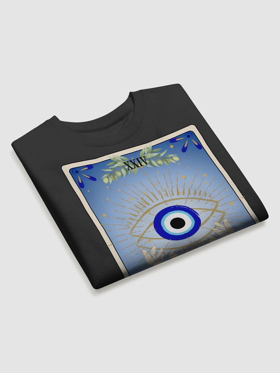 Evil eye tarot card sweat shirt product image (2)