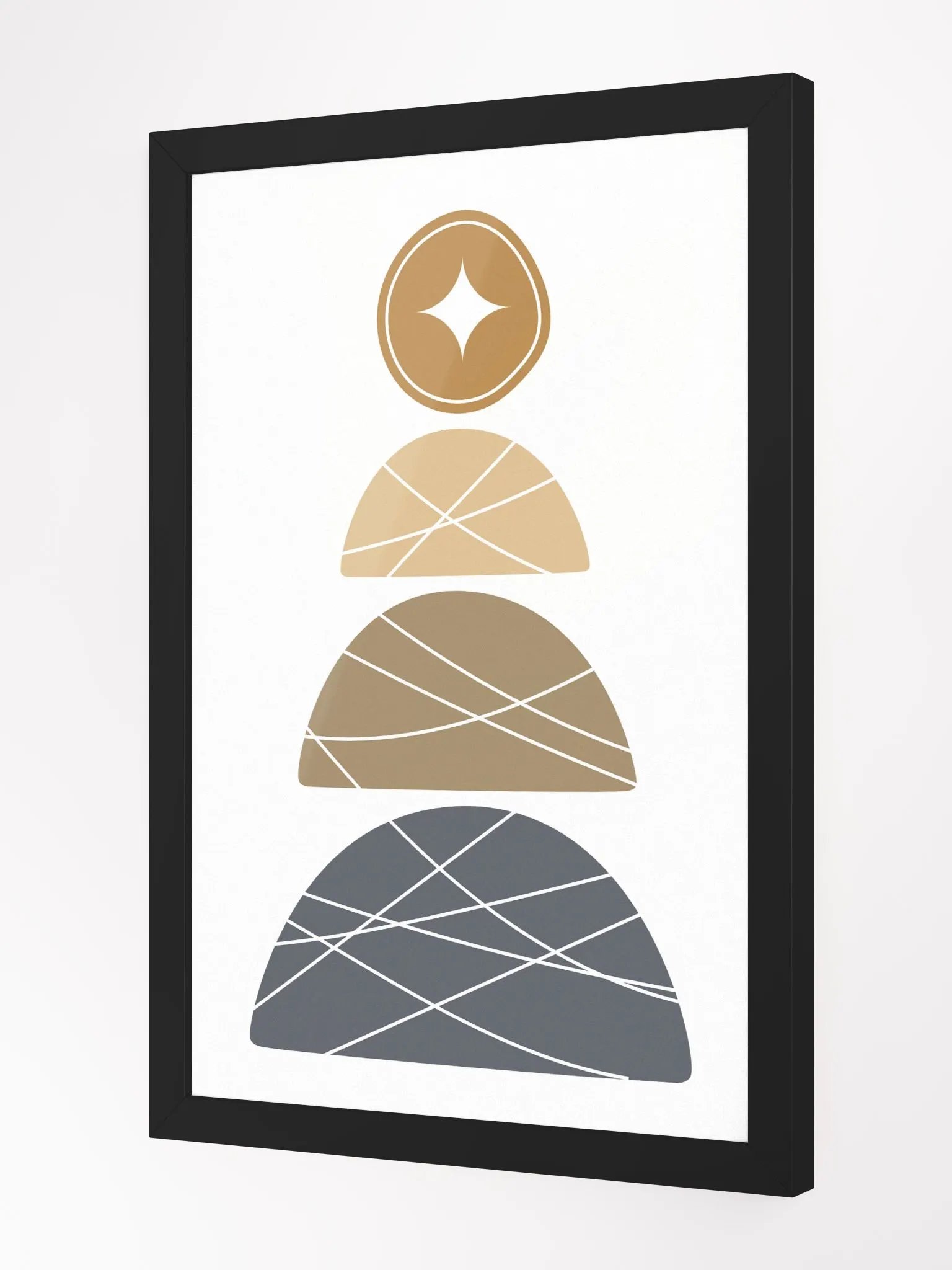 Cosmic Harmony Framed Matte Poster product image (7)