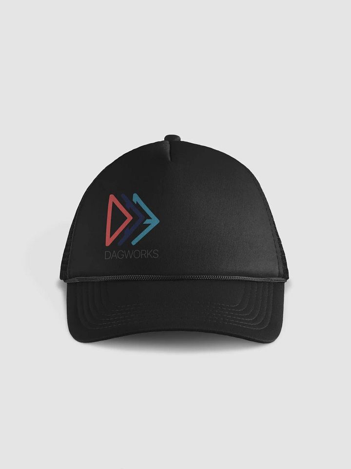 DAGWorks Dark Logo Black Cap product image (1)