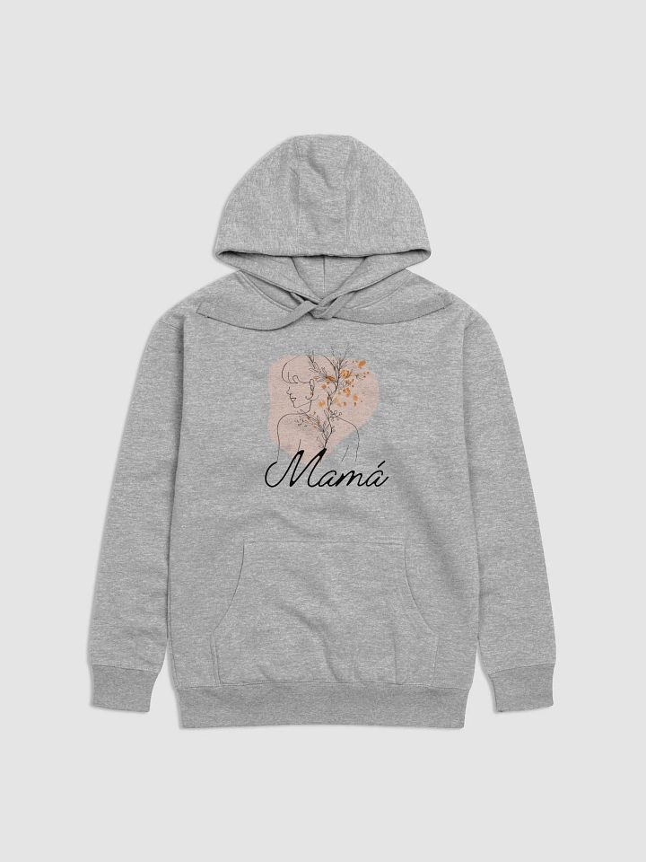 Boho Mother’s Day "Mama" Design LineArt Hoodie product image (1)