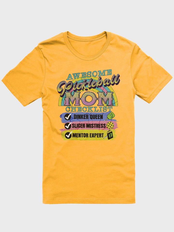 Mom Checklist Pickleball Tee product image (11)