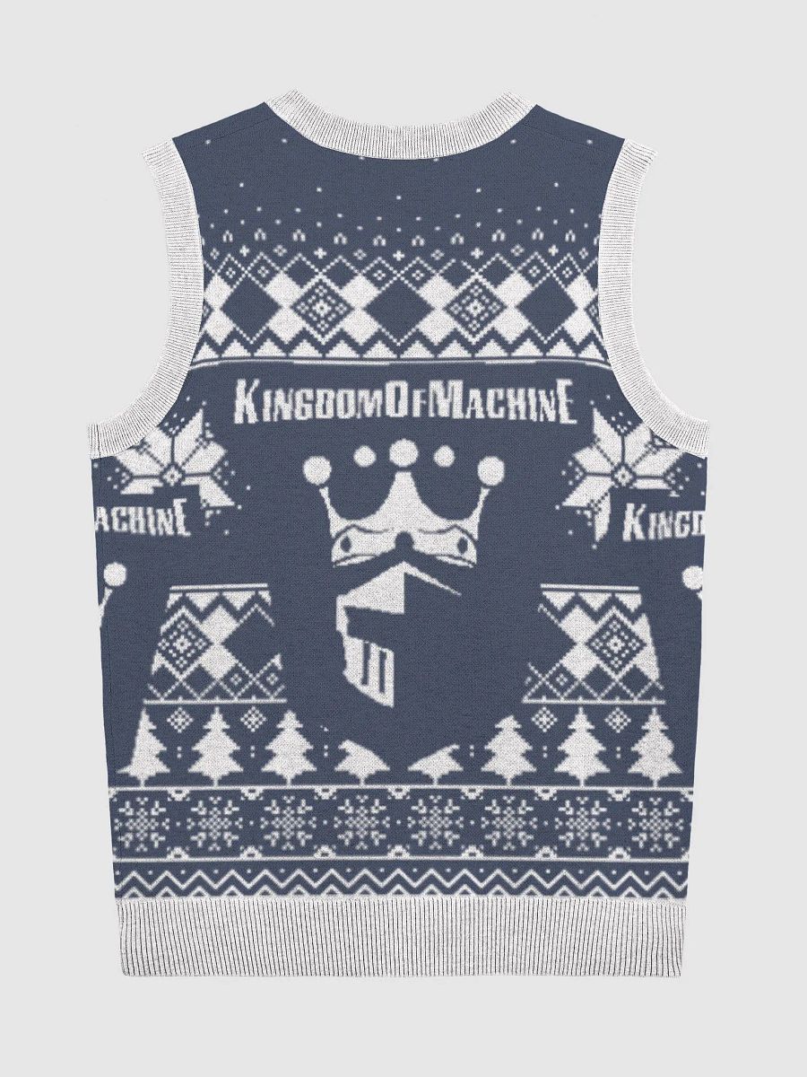 King's Blue vest Knitted V-Neck Vest product image (2)
