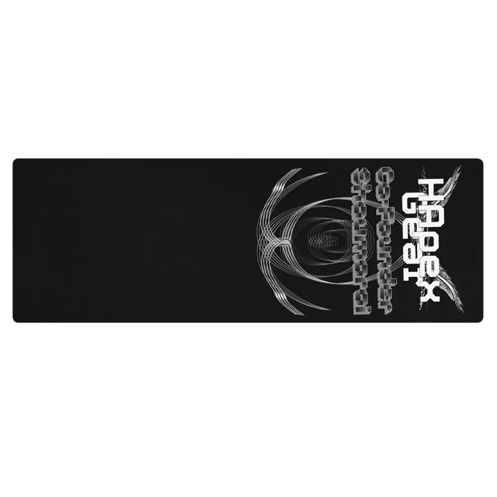 Yoga Mat - Black - Co Founder Shaumarai - White HApex Gear White Logo product image (1)