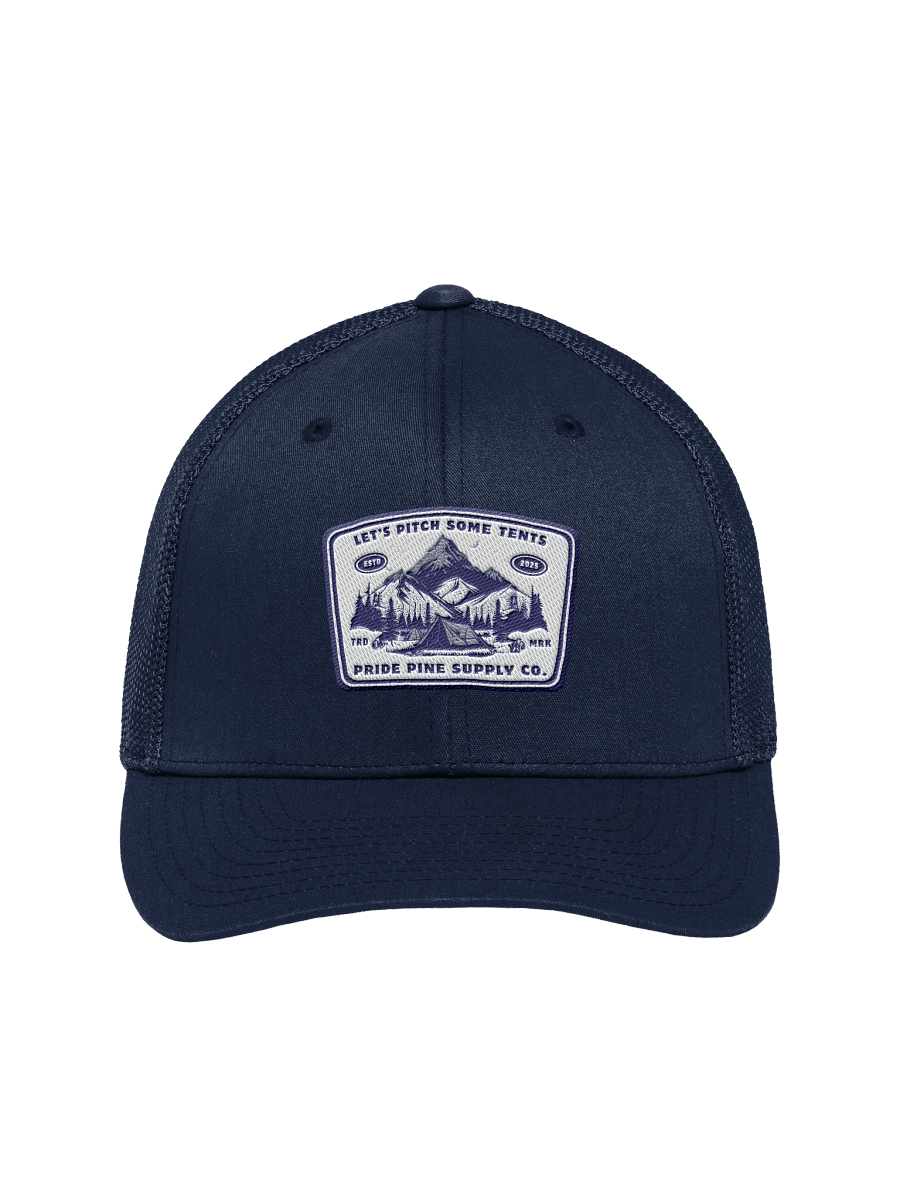 Pitch Some Tents Fitted Mesh Hat product image (5)
