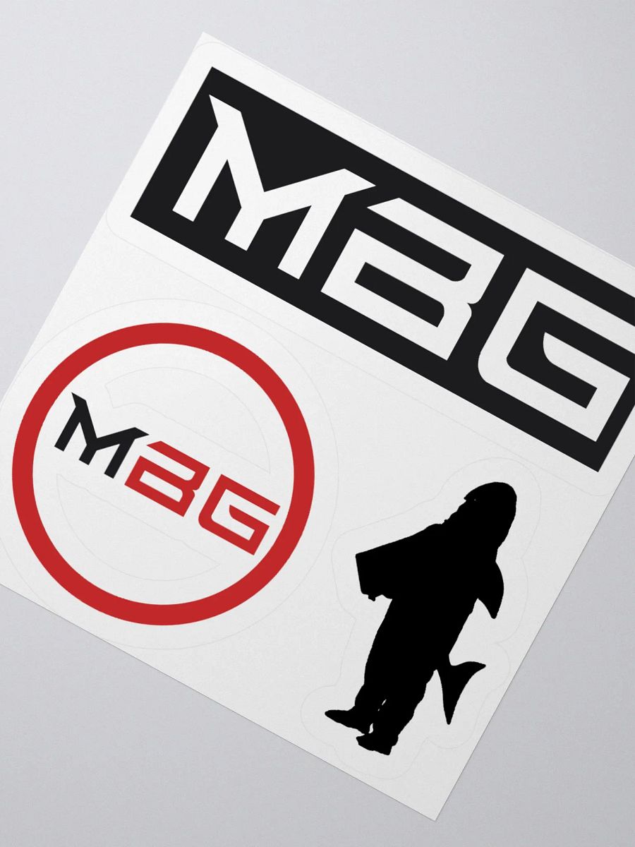 MBG CLASSIC LOGO STICKER PACK product image (5)