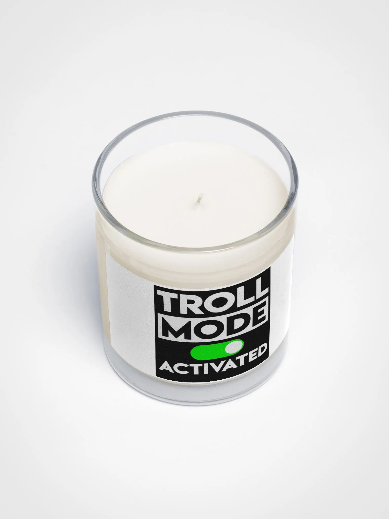 Soy-wax Candle troll mode product image (3)