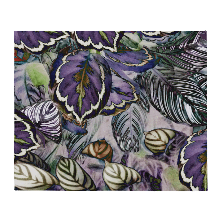 Purple Leaves Blanket product image (2)