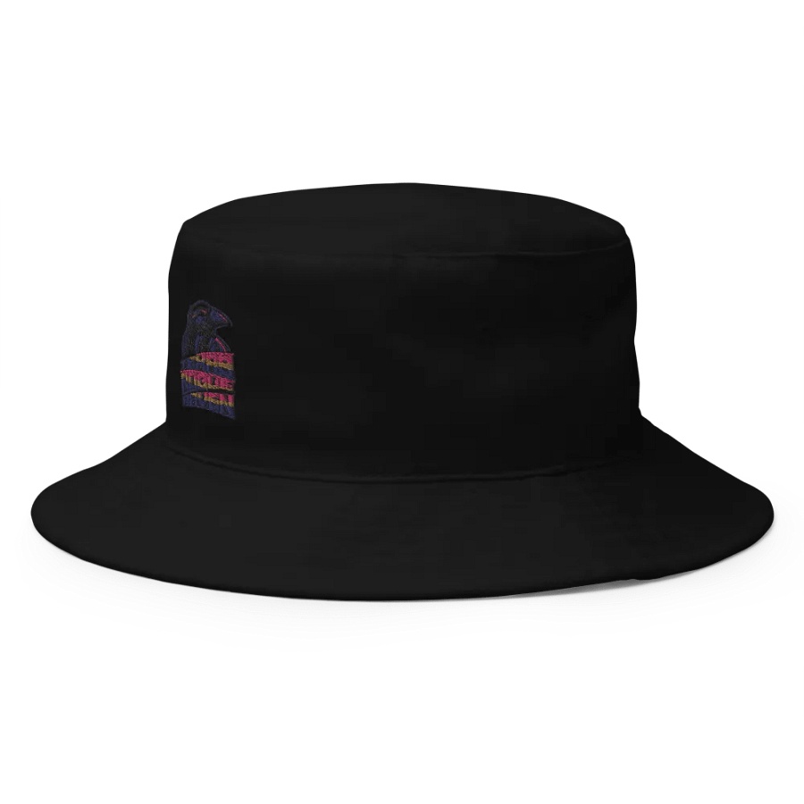 Retro Raven Cotton Bucket Hat product image (9)