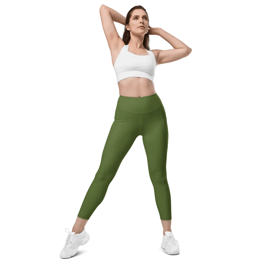Sun-Protective Yoga Leggings with Pockets product image (6)