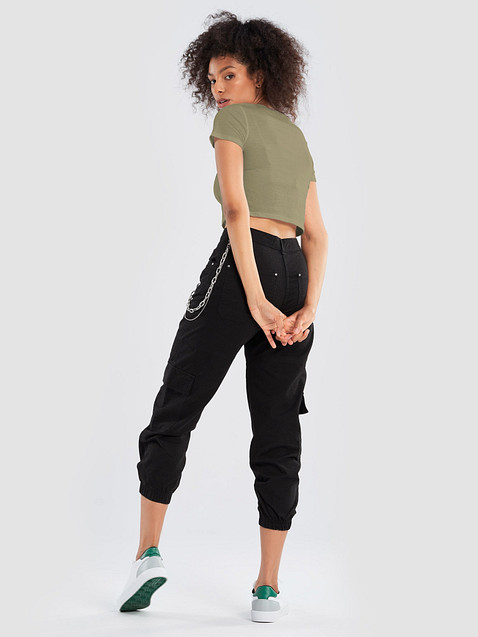 Photo showing Bella+Canvas Women's Crop Tee