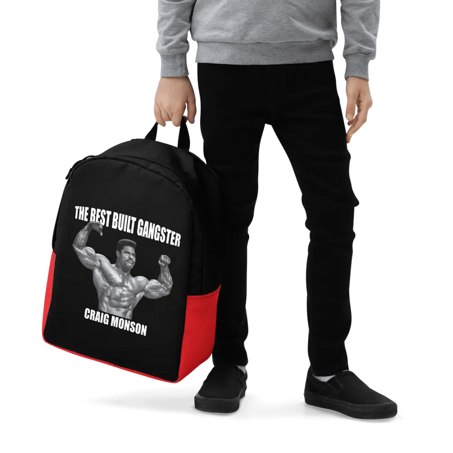 The Best Built Gangster Craig Monson Backpack product image (6)