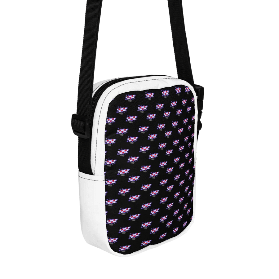 CasRae Logo Cross Body Bag (Black) product image (4)