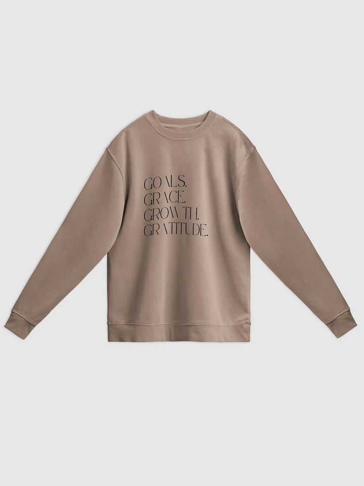 GRACE. GROWTH. GRATITUDE. Sweatshirt product image (1)