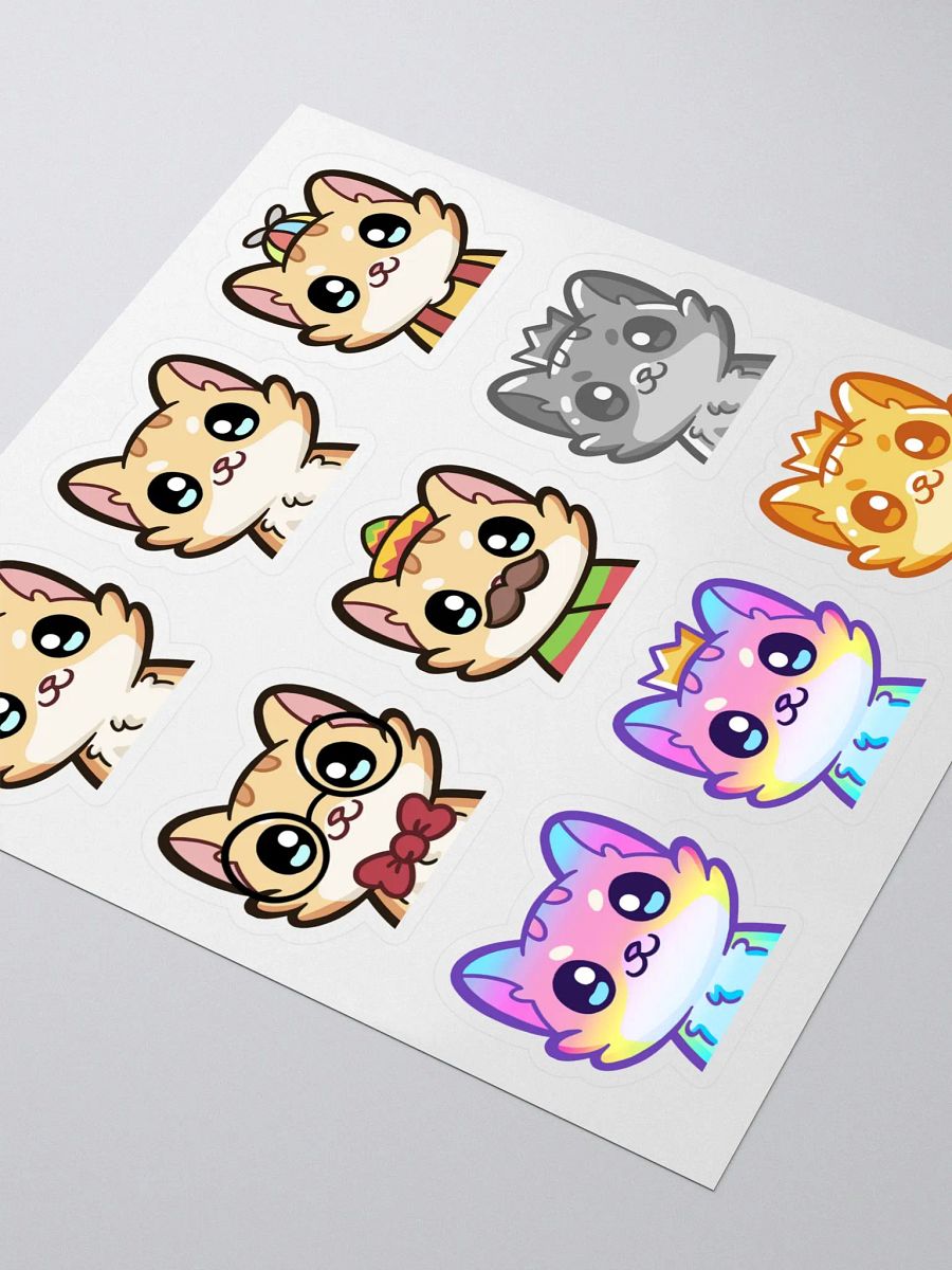 Toti Badges Kiss Cut Stickers product image (3)