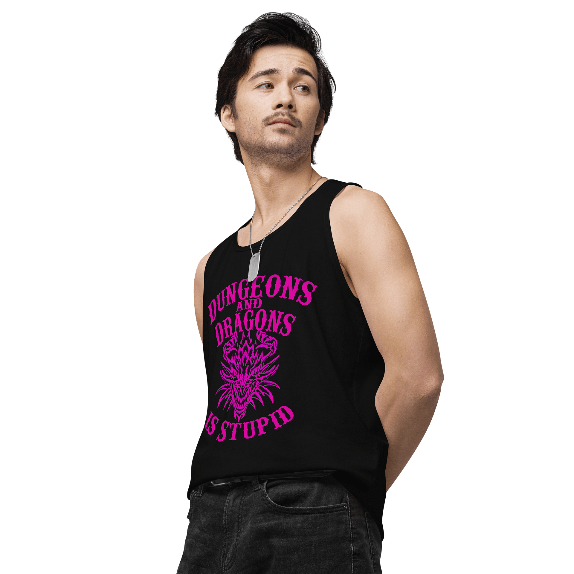 DND is Stupid Tank Top product image (4)