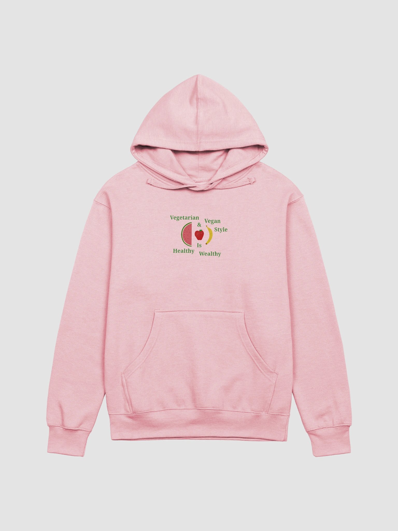 Healthy Wealthy Vegan Hoodie product image (1)