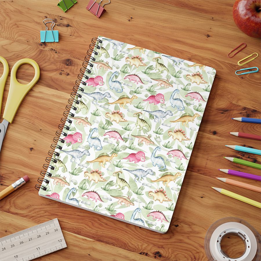 Dino Soup Seamless Pattern product image (4)